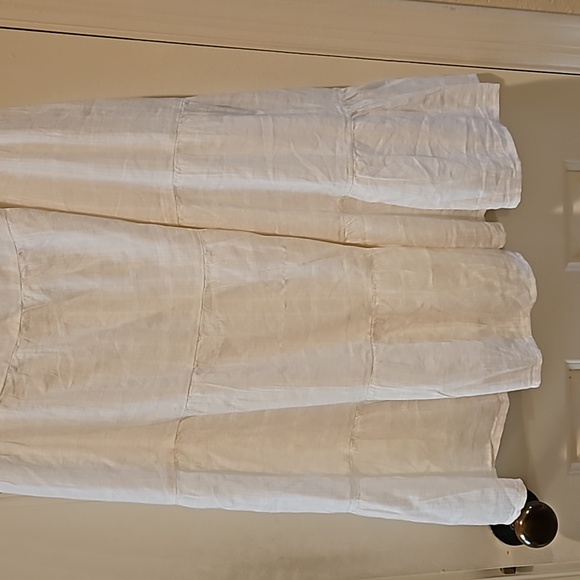 OLD Navy White Gauze tank style tiered sun dress Size XXL - Picture 3 of 6